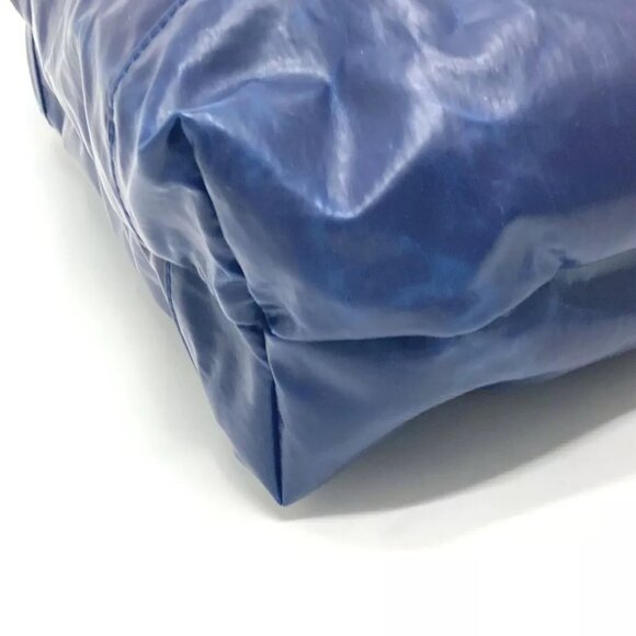 JACK GOMME 2WAY bag shawl Shoulder Bag Nylon Navy - Picture 11 of 15